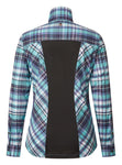 Kerrits Triple Chill Sun Shirt: Topaz Plaid