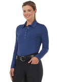 In a Snap Long Sleeve Equestrian Clinic Shirt