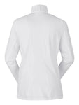 Kerrits Affinity® Long Sleeve Show Shirt White Bits n Flowers.