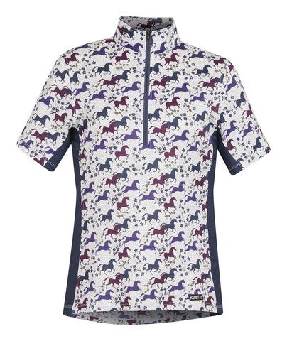 Kerrits Aire Ice Fil® Short Sleeve Shirt - Print SALE 50% off