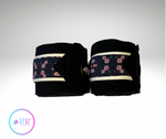 Saddle pad, Bonnet and Bandages Set.