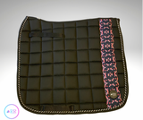 Saddle pad, Bonnet and Bandages Set.